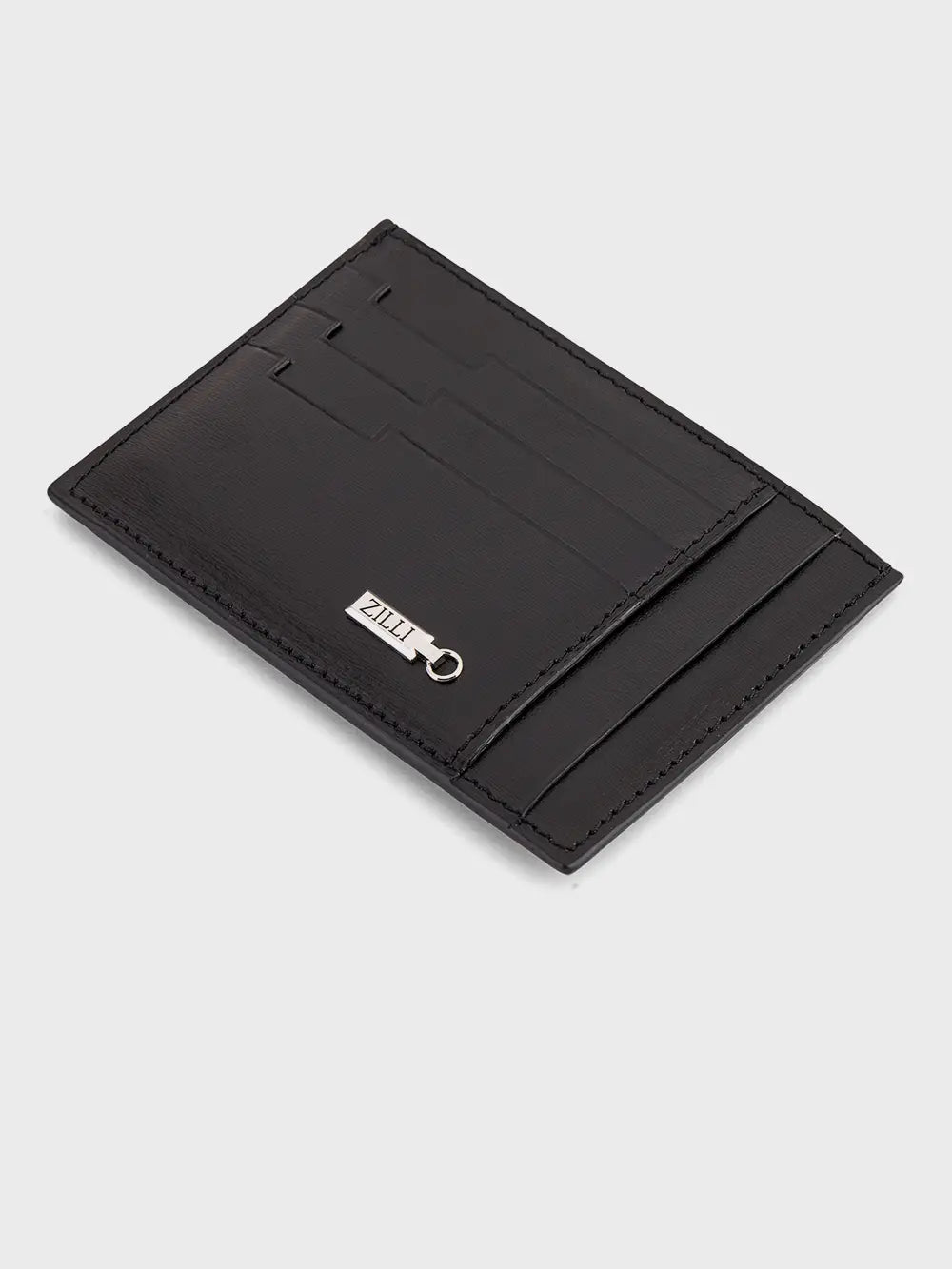 حافظة بطاقات ائتمان من جلد العجل