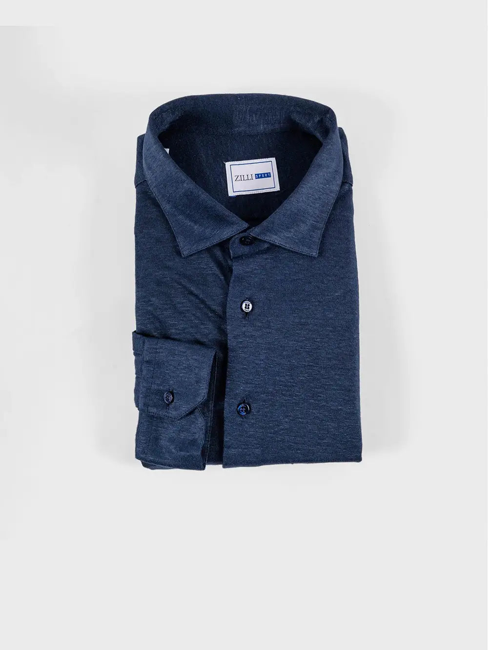 قميص من قماش كتان غير رسمي