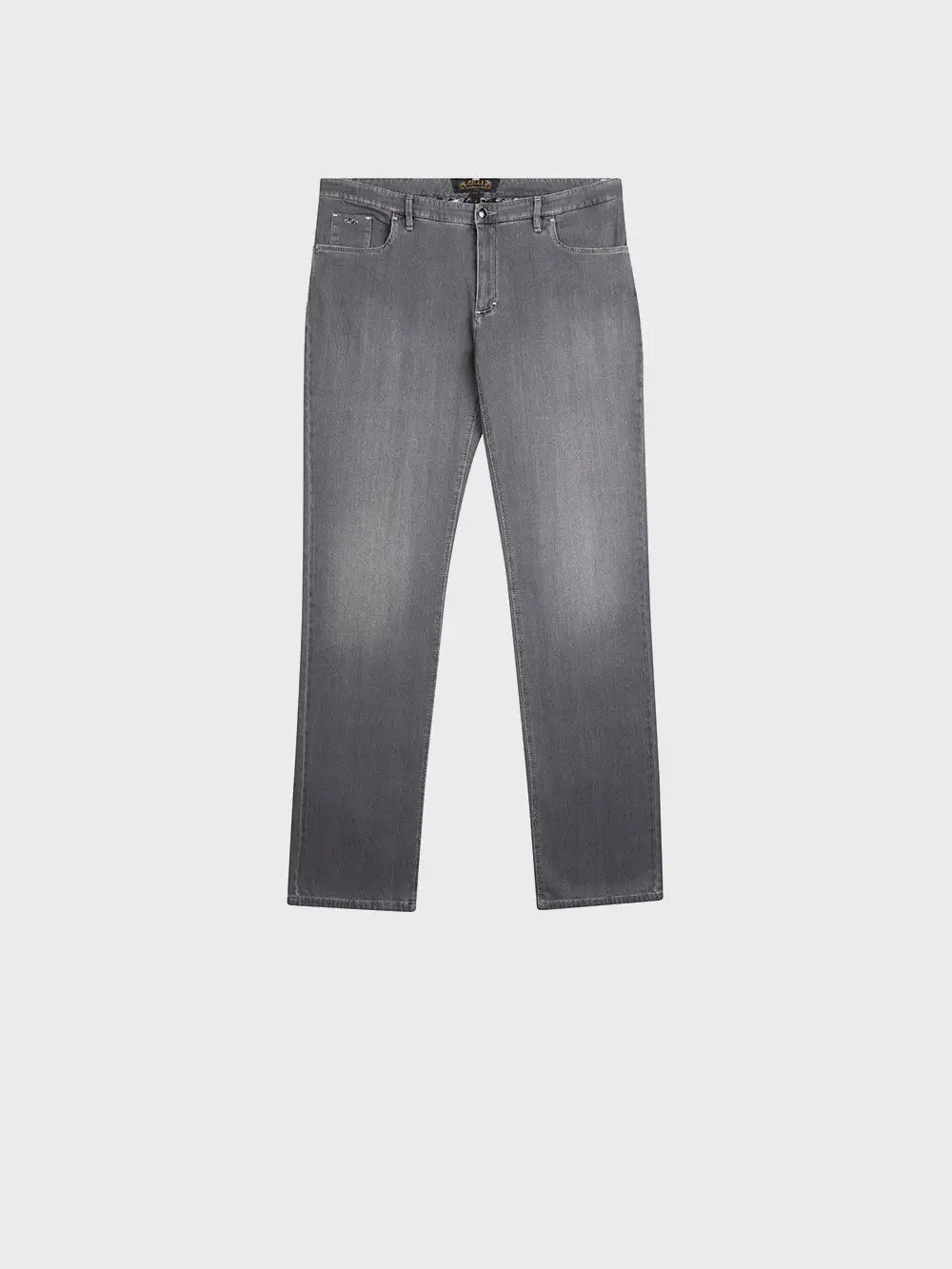 بنطلون جينز بقصة ضيقة من زيلي مع لوحة زيللي ريترو