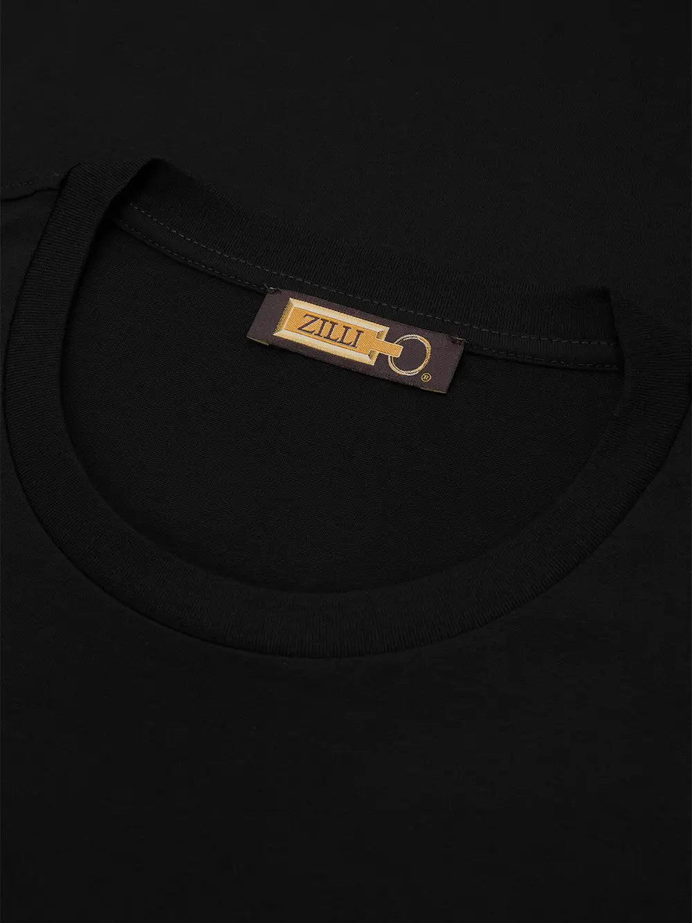 تي شيرت جريفون مرصع بجلد الخروف