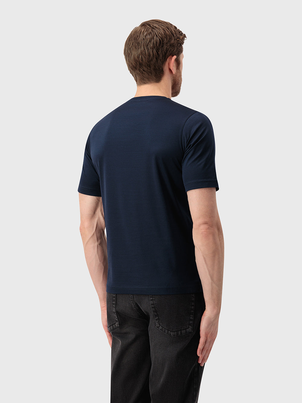 شعار التي شيرت - كحلي داكن