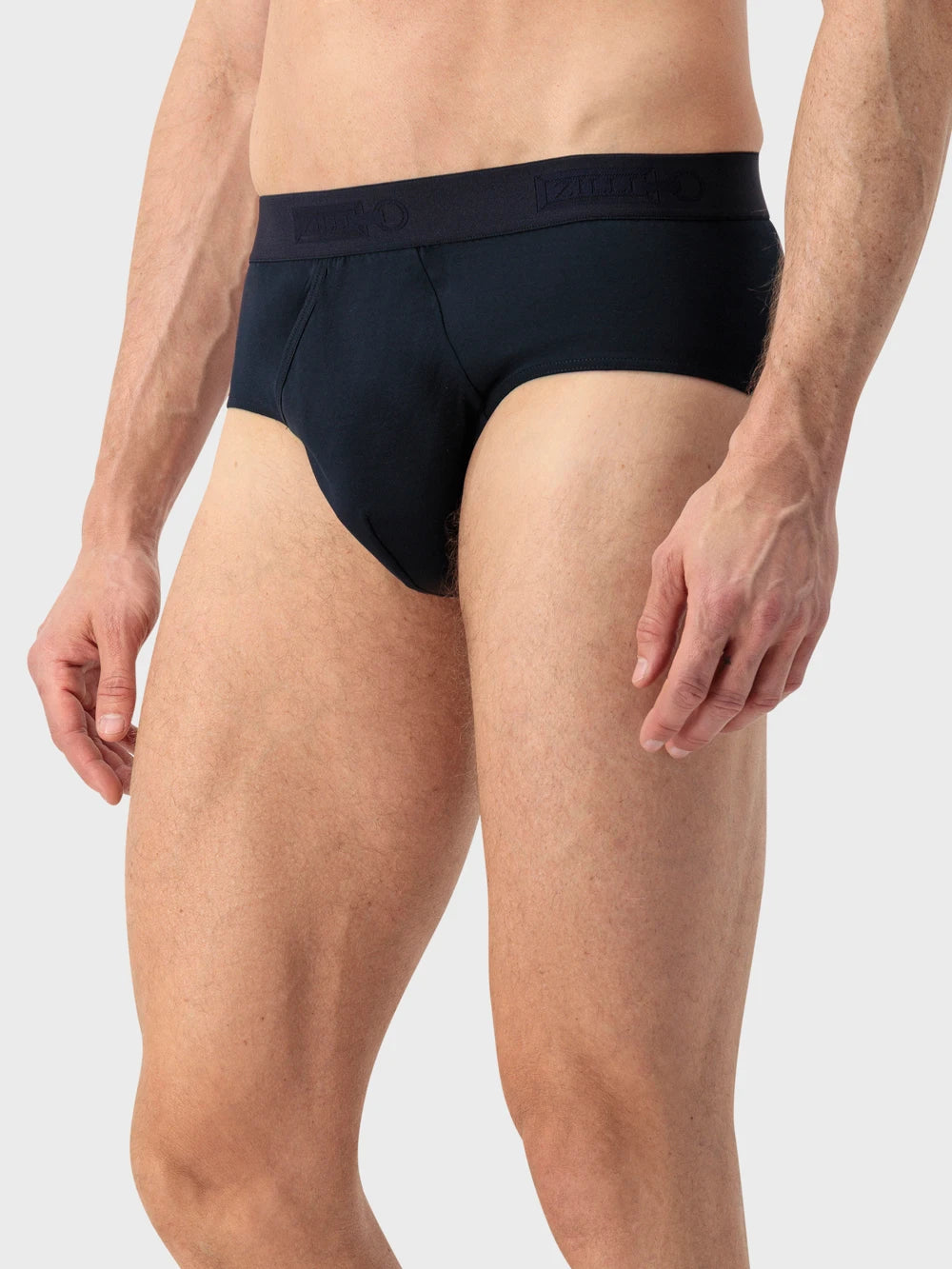 سروال داخلي قصير قطني من زيللي - أزرق كحلي