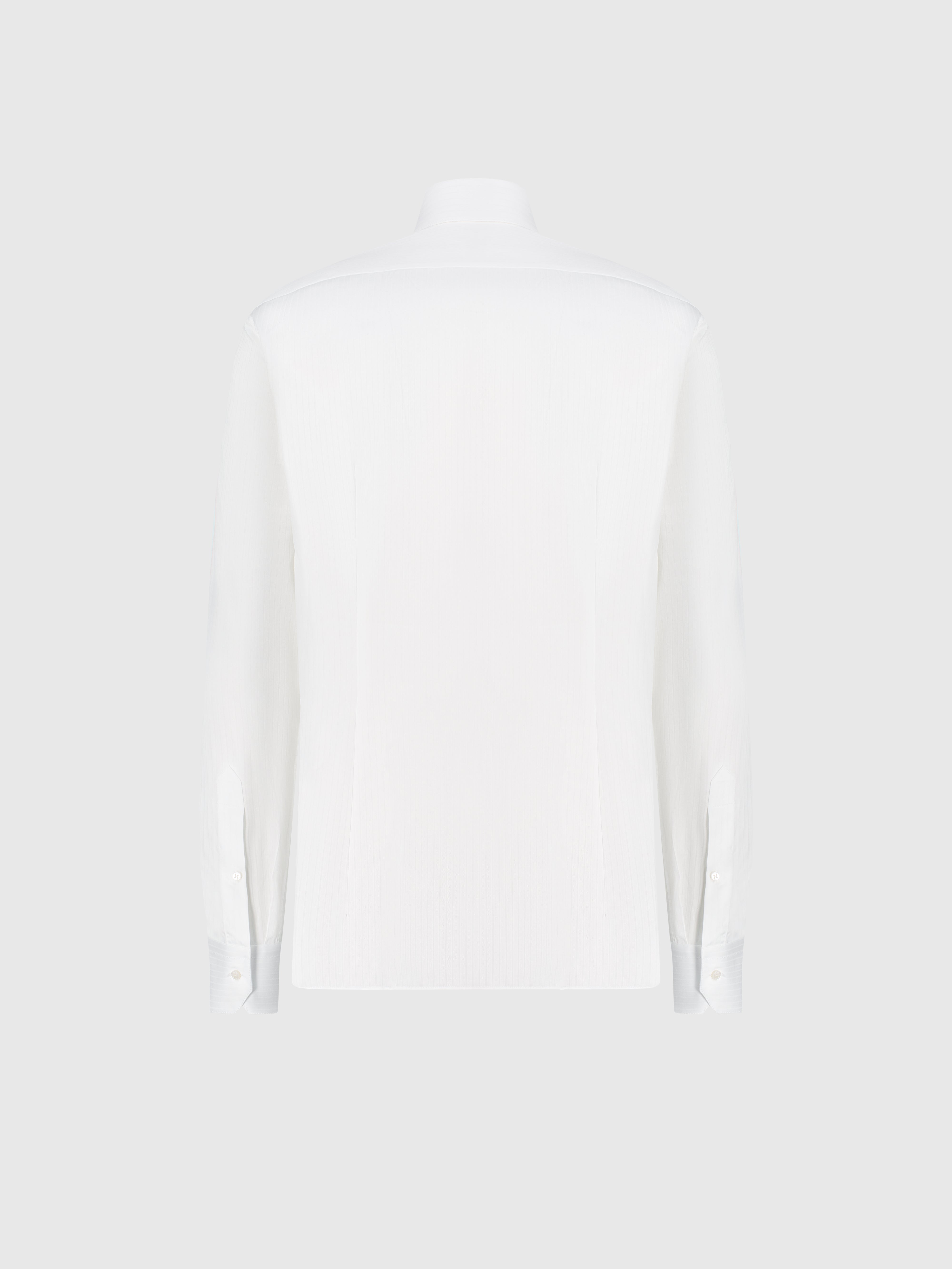 قميص قطن أبيض