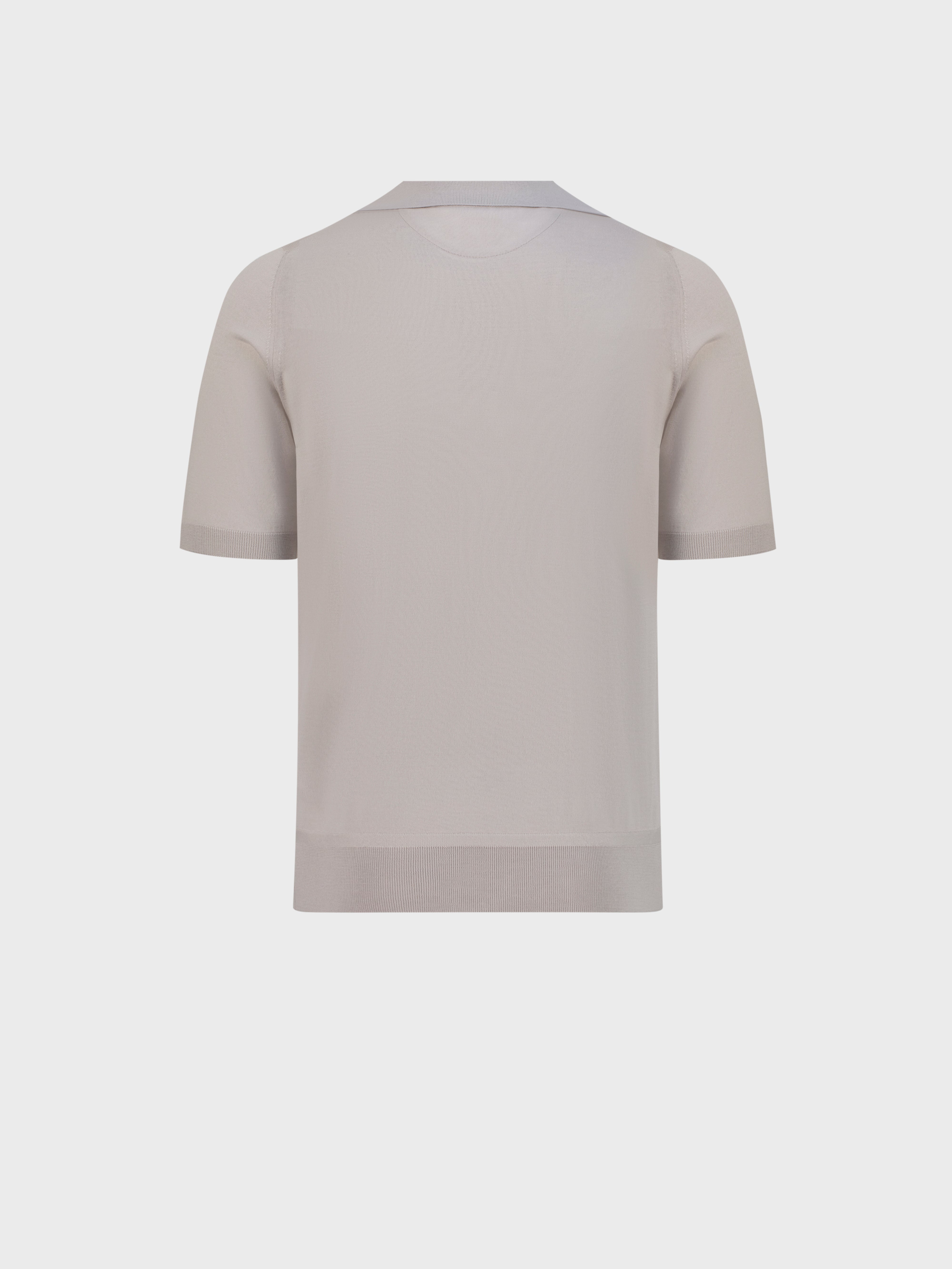 بولو "لايون بيكيه" بولو محبوك من الصوف - باهت اللون