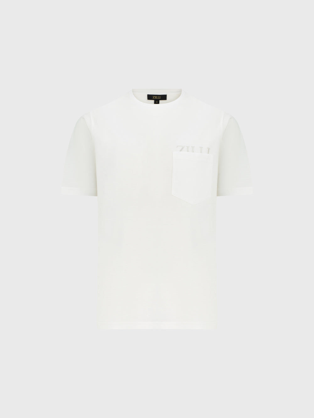 شعار التي شيرت - أبيض