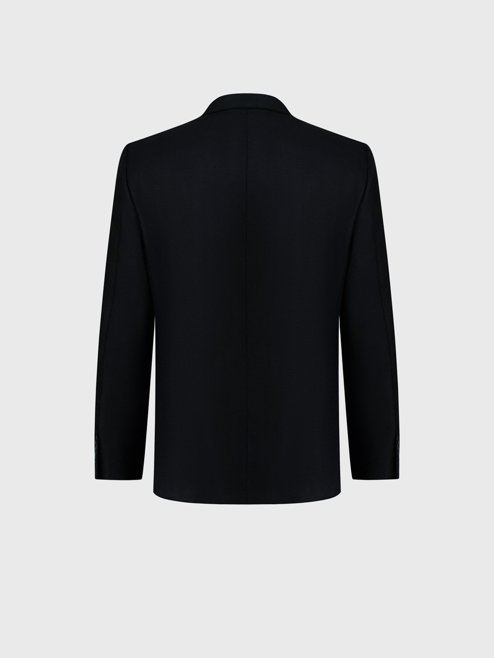 بليزر بأنابيب جلدية - كحلي غامق