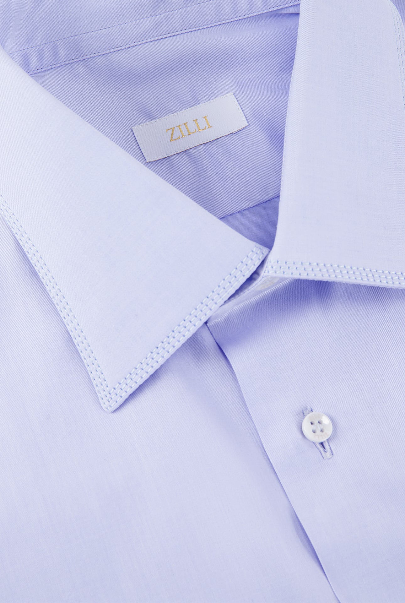 قميص بأكمام طويلة بخياطة ثلاثية