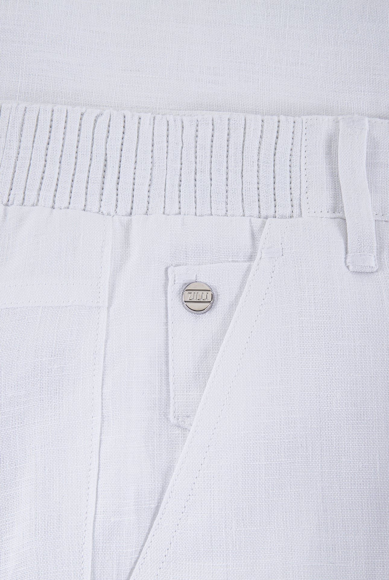 شورت كتان قصير