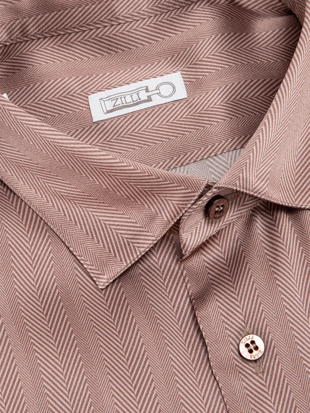 Classic Long-Sleeve Silk Shirt