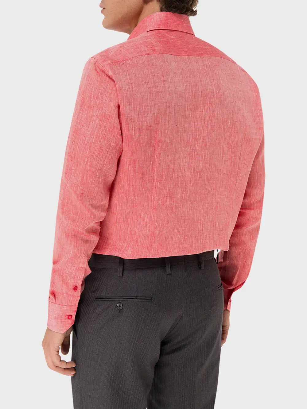 Zilli Linen Shirt with Iconic Griffon Embroidery
