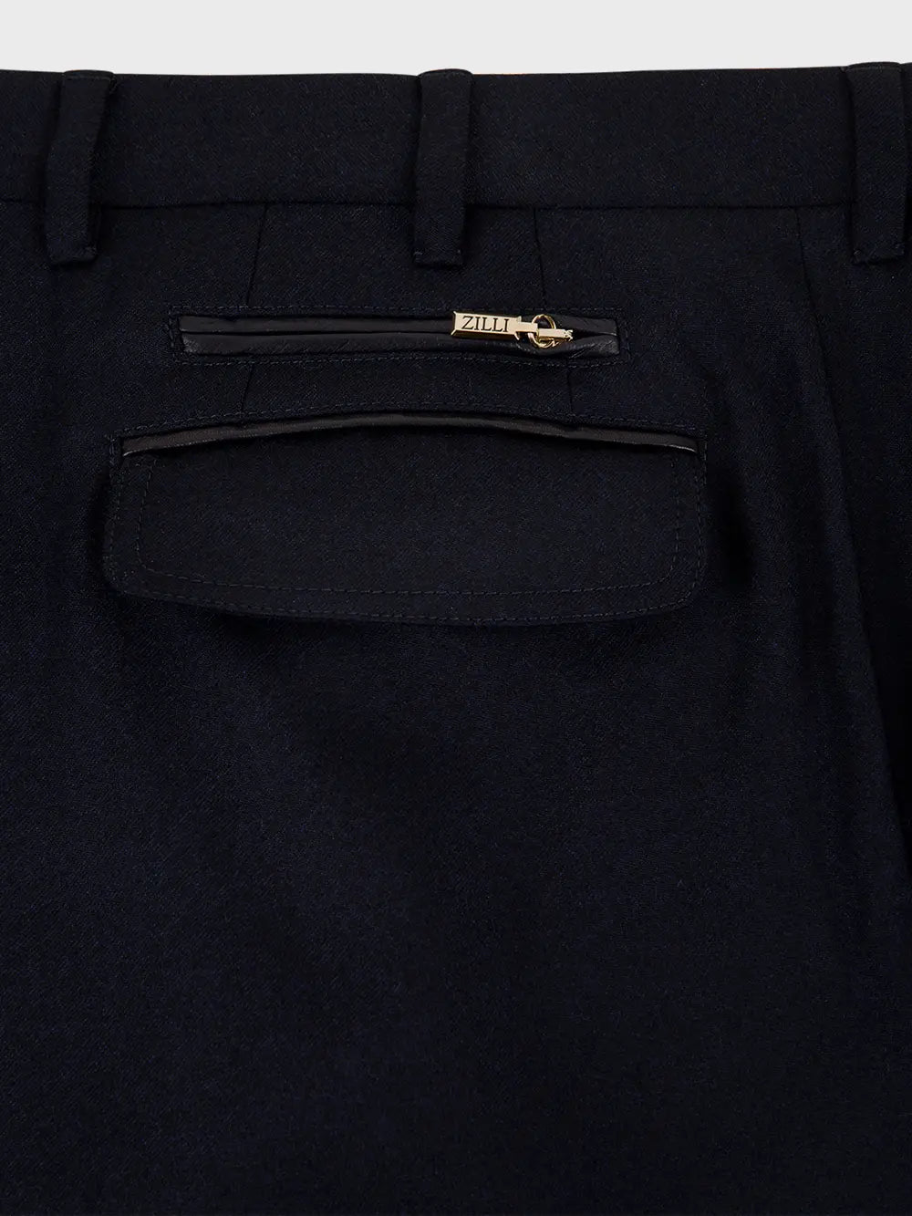 Wool Flannel Trousers