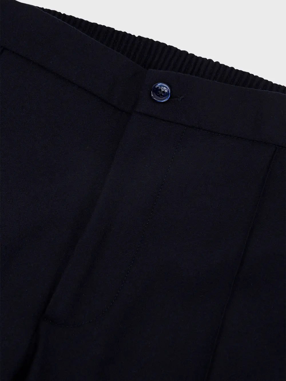 Trousers with Elastic Waistband