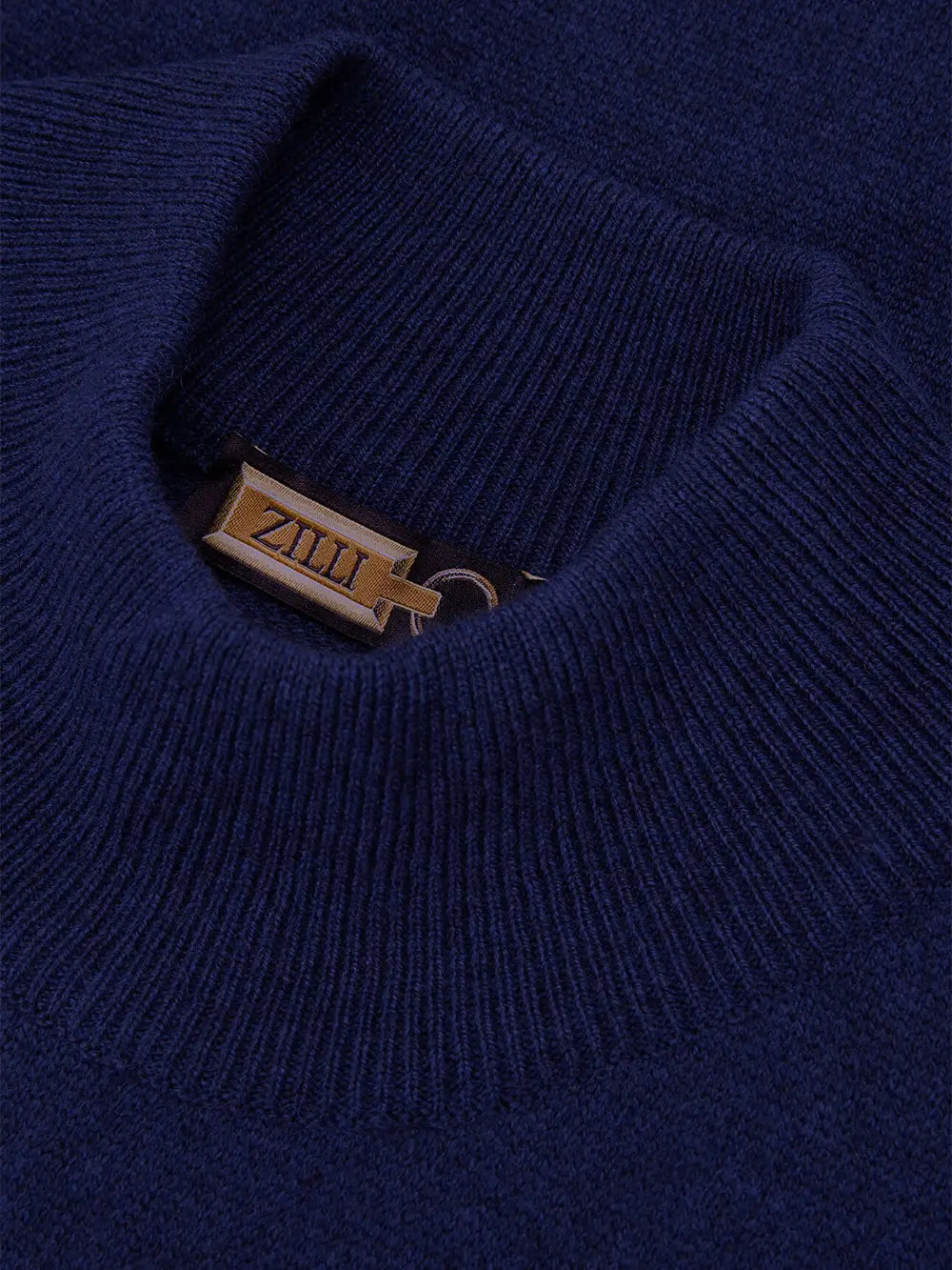 Wool and Cashmere Sweater with Triple Griffon Embroidery