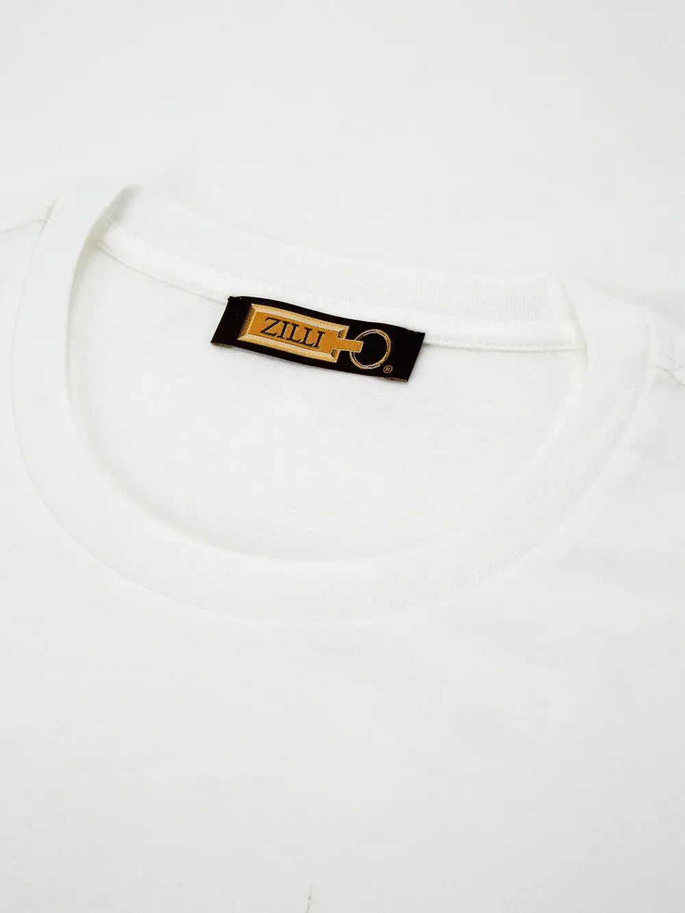 T-shirt with Zilli Art Embroidery