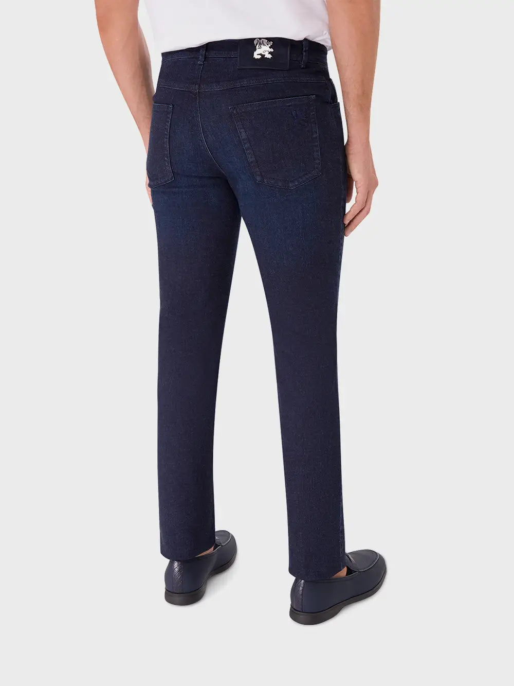 Micro Griffon Embroidered Regular Fit Jeans