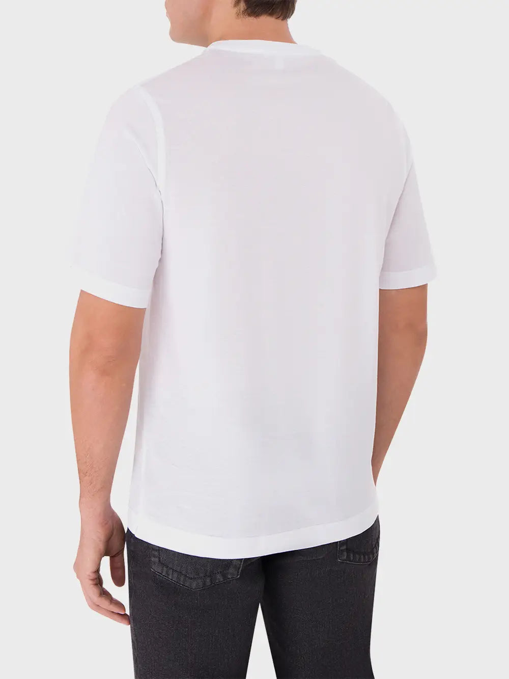 T-Shirt with Lion Circle Embroidery