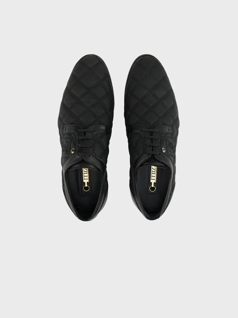 Zilli Pompei Calf Leather Sneakers with Boston Quilted Design