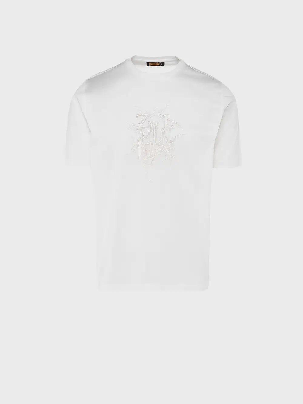 T-shirt with Zilli Art Embroidery