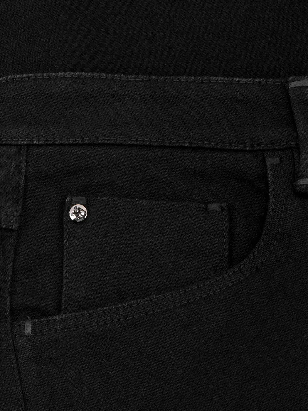 Jeans with Art Express Knot Embroidery