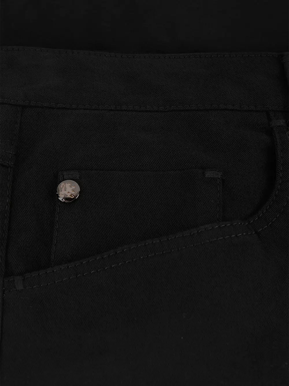 Slim Jeans with Calf Suede Patch