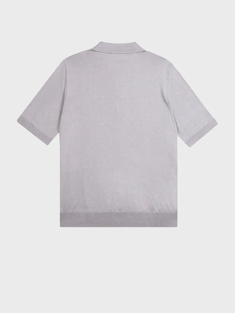Zilli Ecru Zipped Polo Shirt with Iconic Embroidery