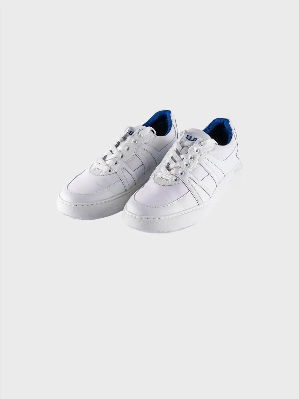 Sneakers from Sport line fabric with crocodile trim