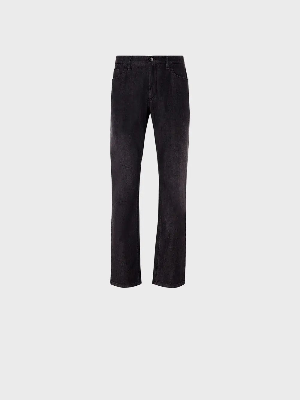 Regular Fit Stretch Cotton Jeans with Crocodile Details