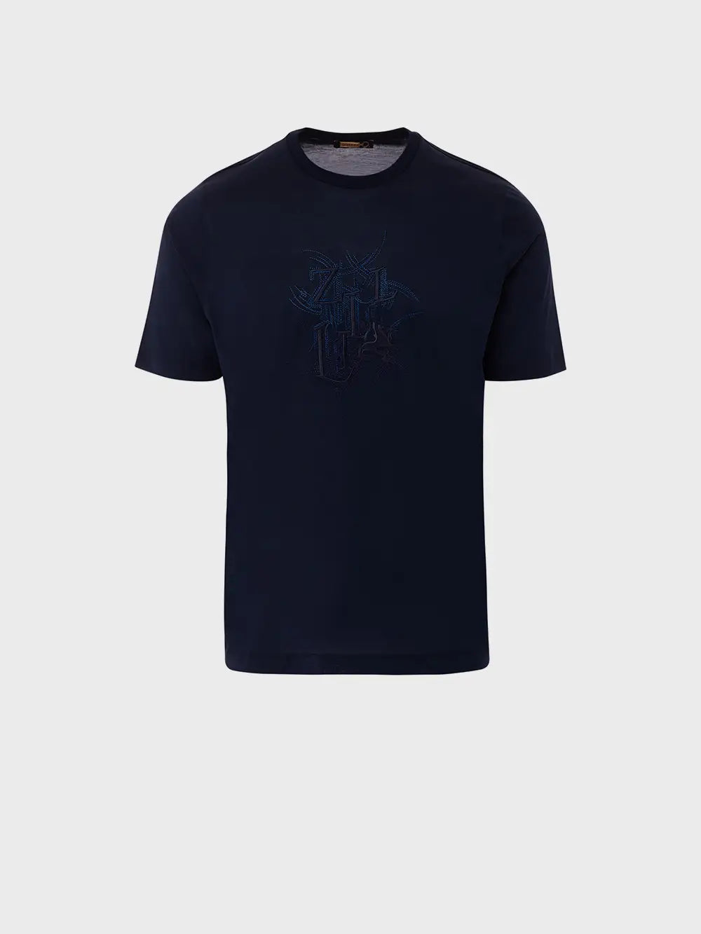T-shirt with Zilli Art Embroidery