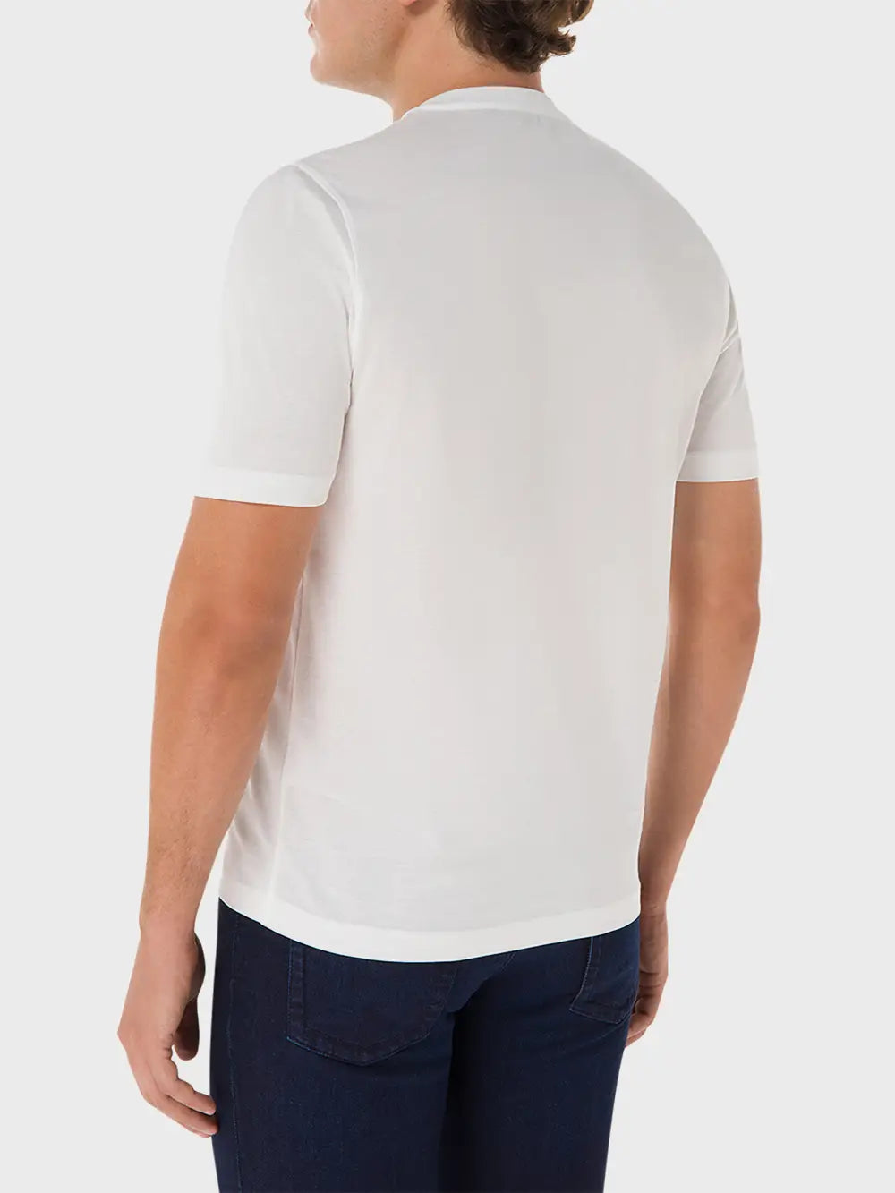 Zilli Round Neck T-shirt - Cursive Zilli Pattern
