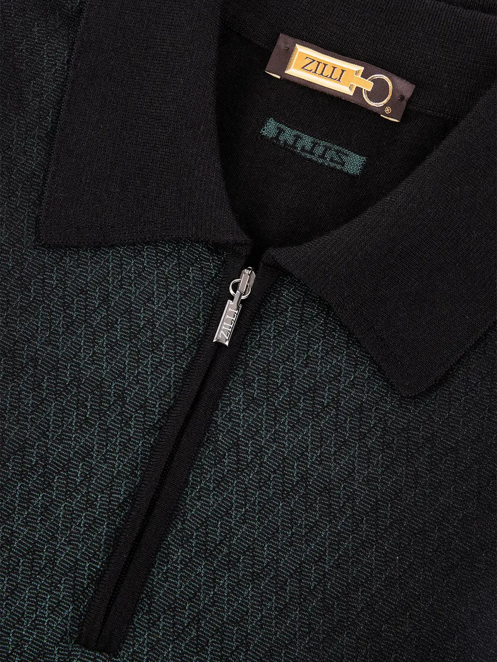 Sweater with Geometric Pattern