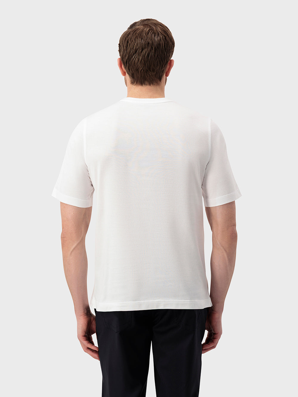 ZILLI "Big Lion" Embroidery Cotton T-Shirt - White