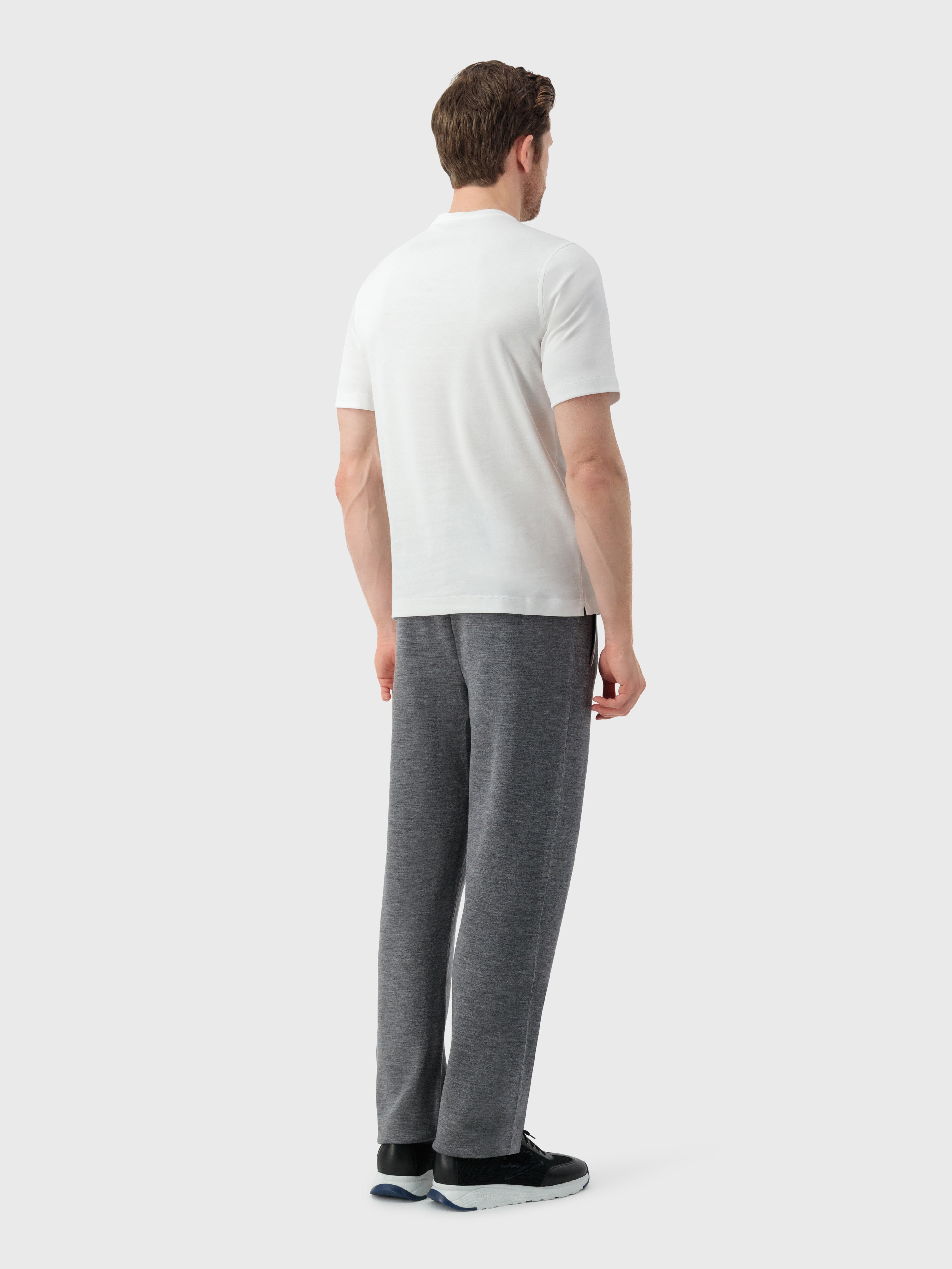 Футболка с графическим дизайном ZILLI Белая