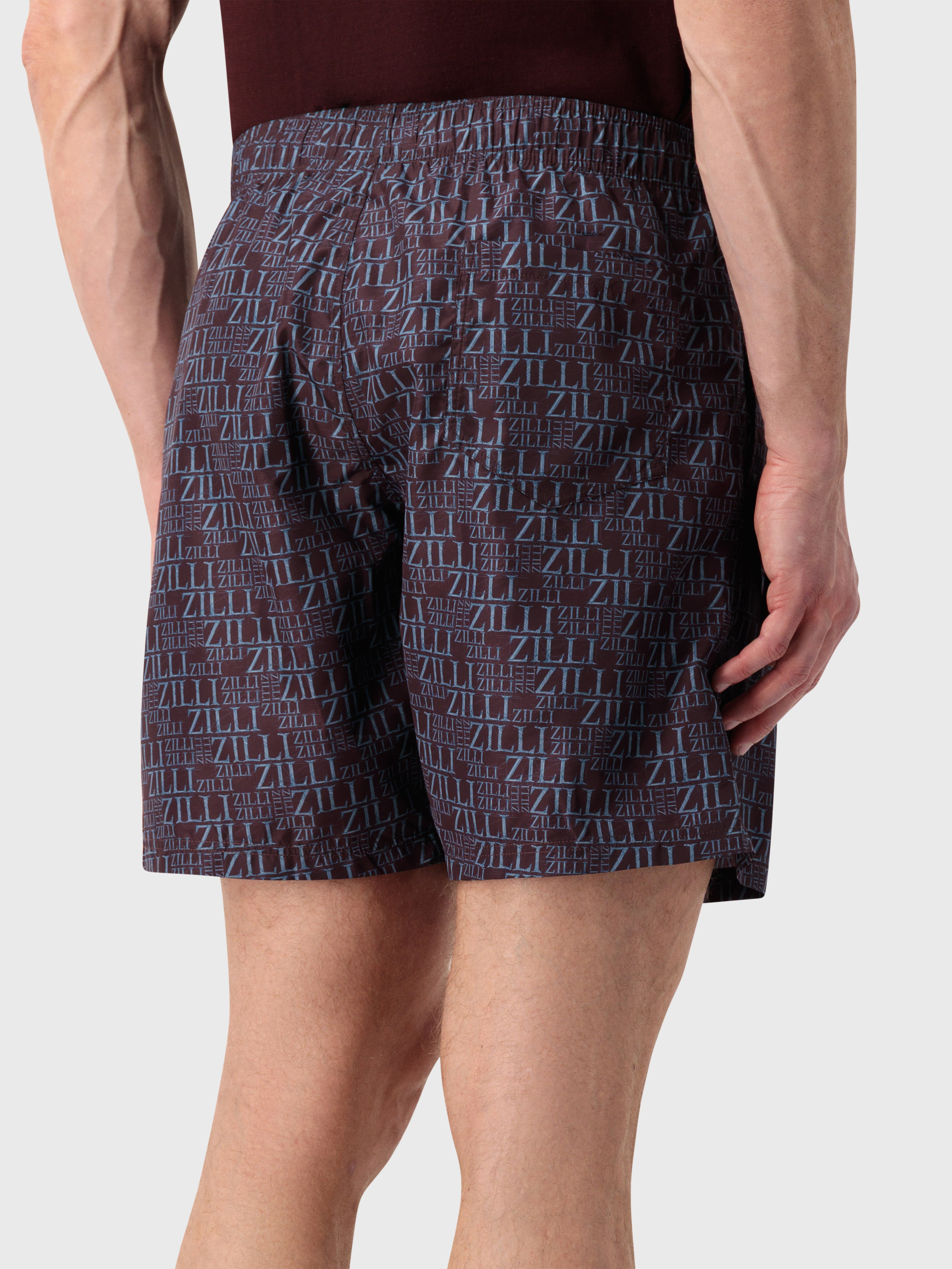 Шорты для плавания ZILLI - Глубокая вишня