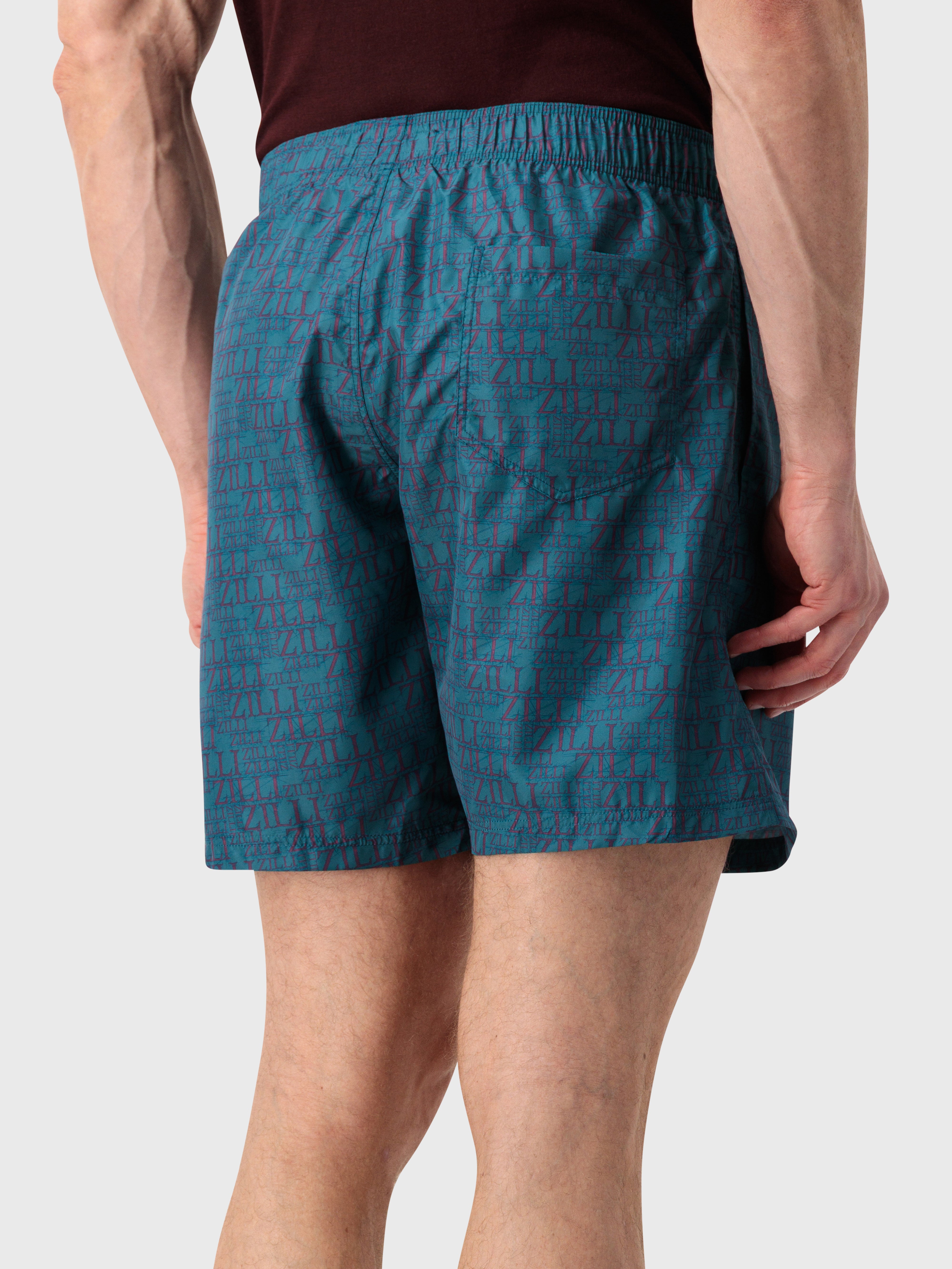 ZILLI Swim Shorts - Peacock