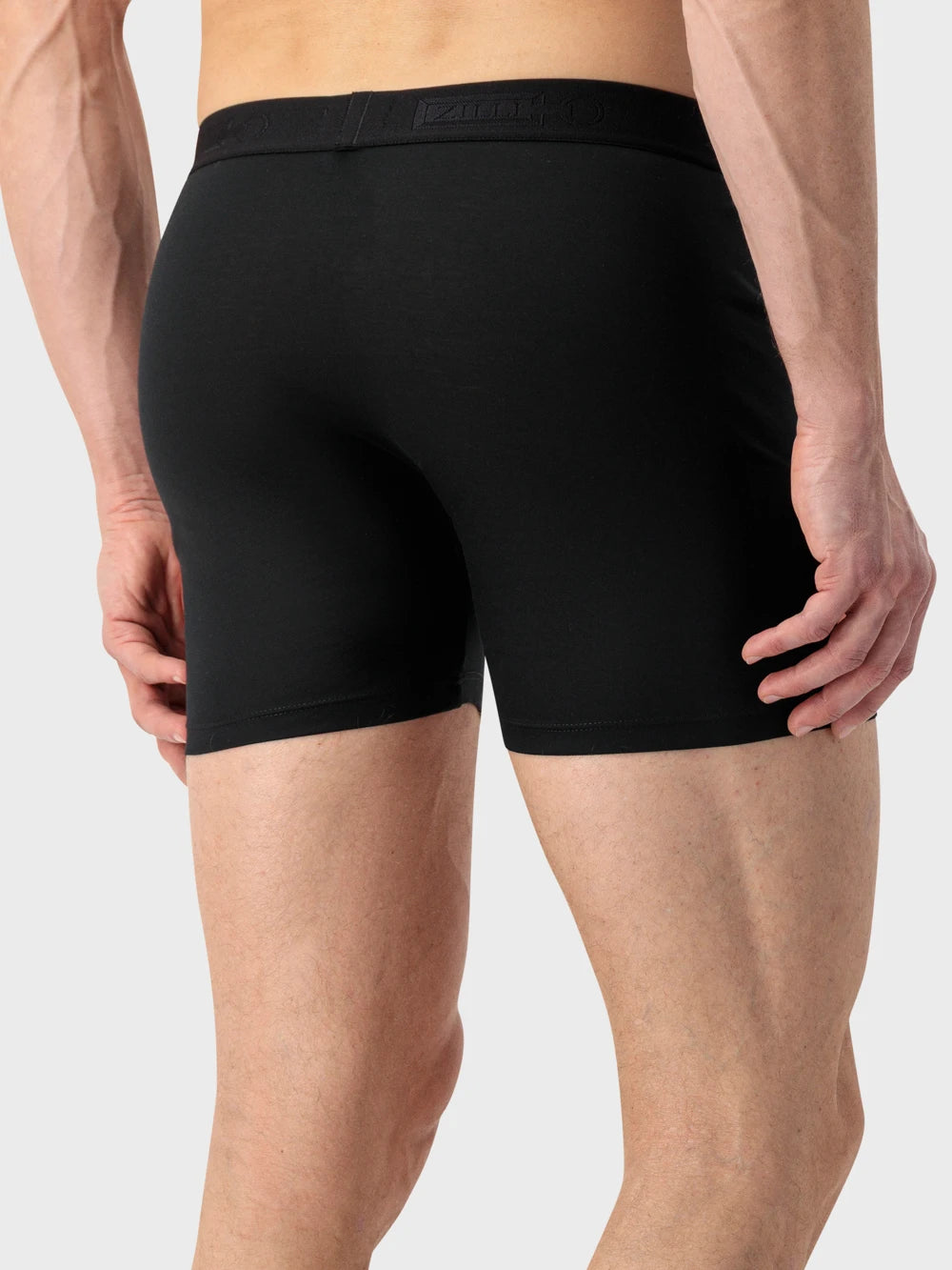 Хлопковые боксеры ZILLI - Черный