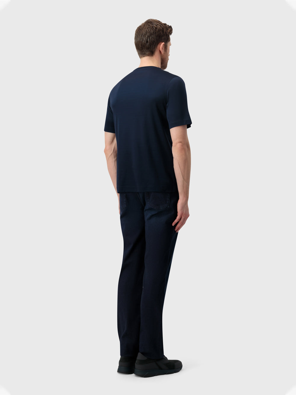 ZILLI Patchwork T-Shirt - Dark Sage
