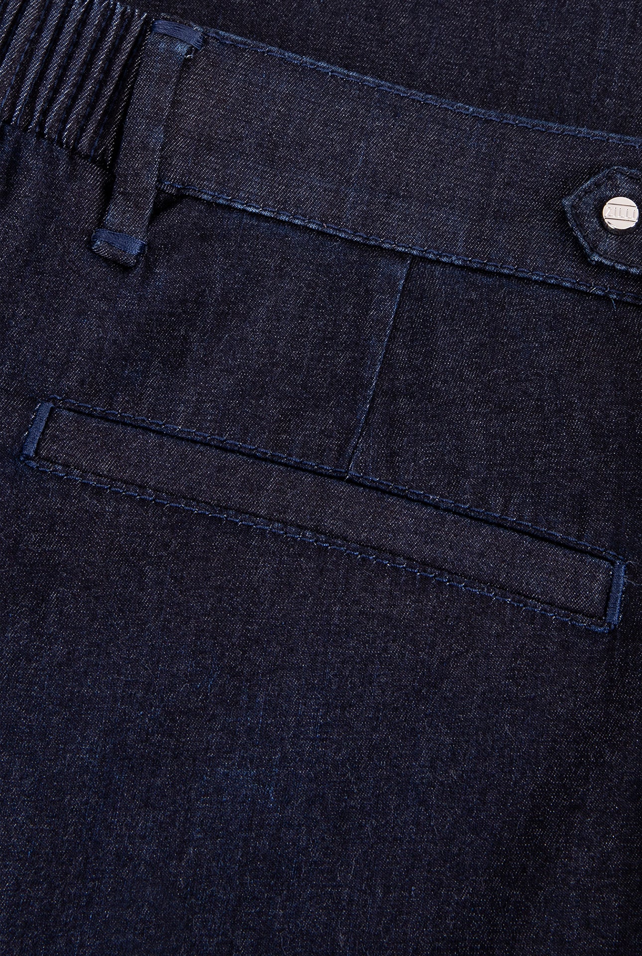 Полуэластичные брюки зауженного кроя с вышивкой Zilli Poem