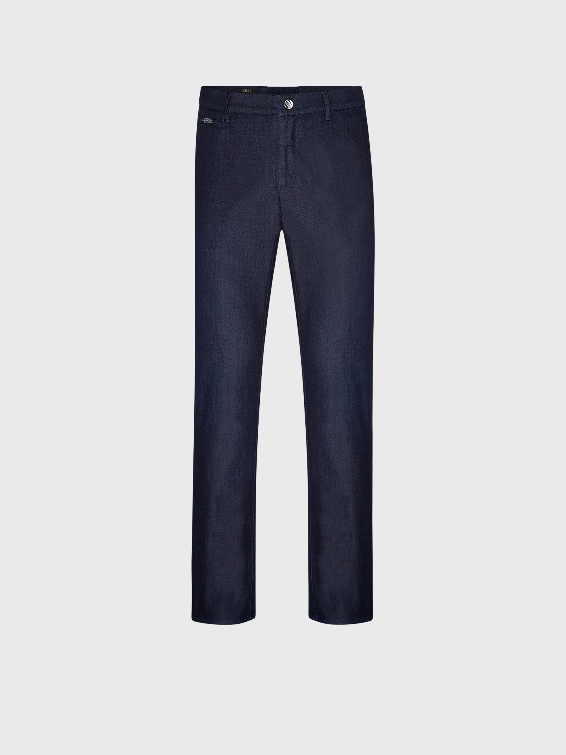 Полуэластичные брюки зауженного кроя с вышивкой Zilli Poem