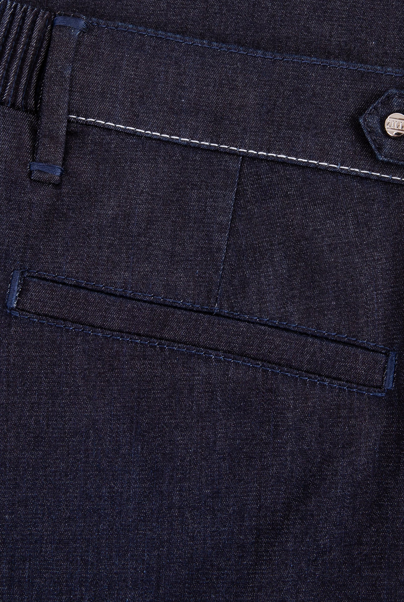 Полуэластичные брюки зауженного кроя с вышивкой Zilli Poem