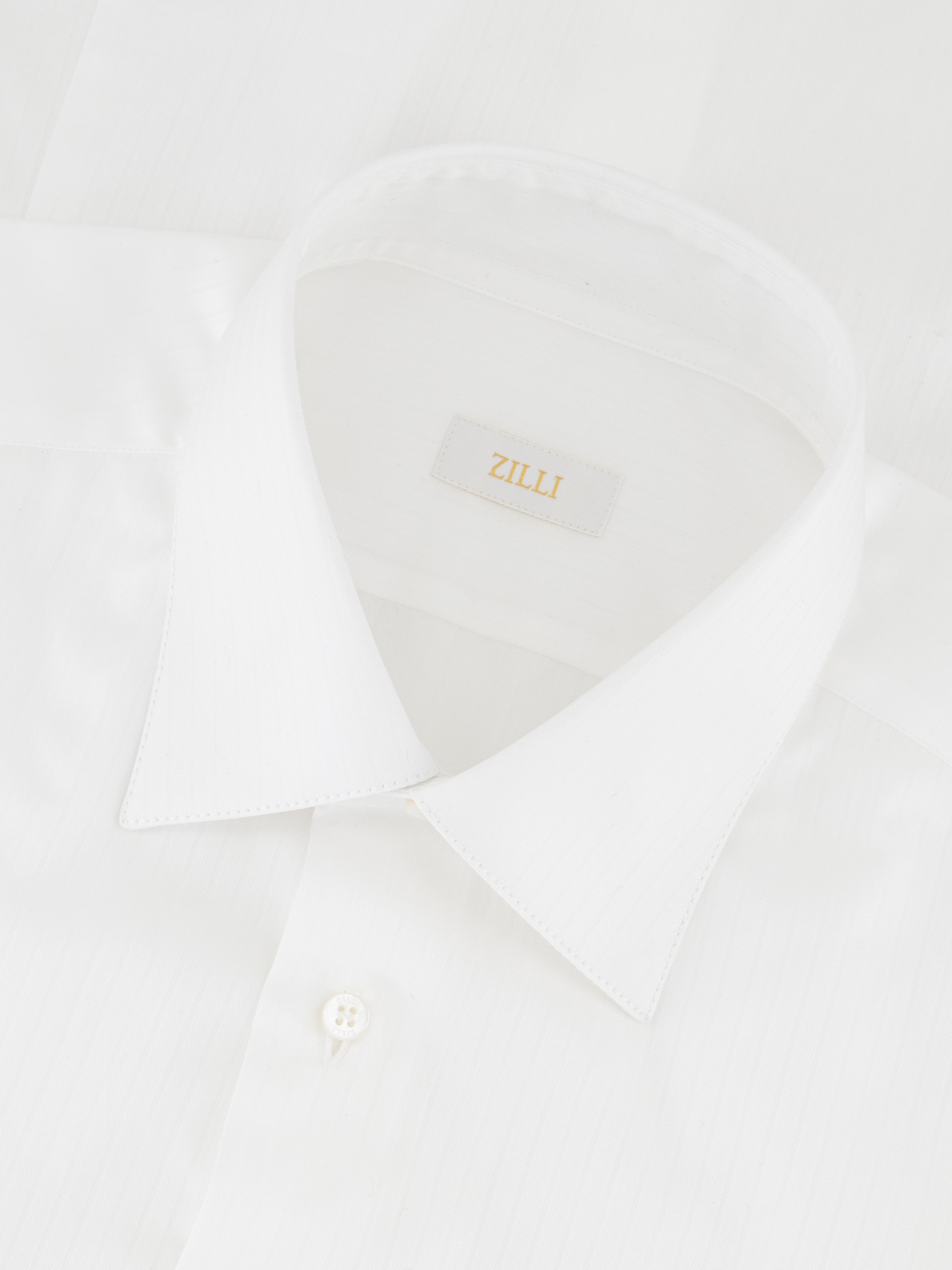 Хлопковая рубашка белая