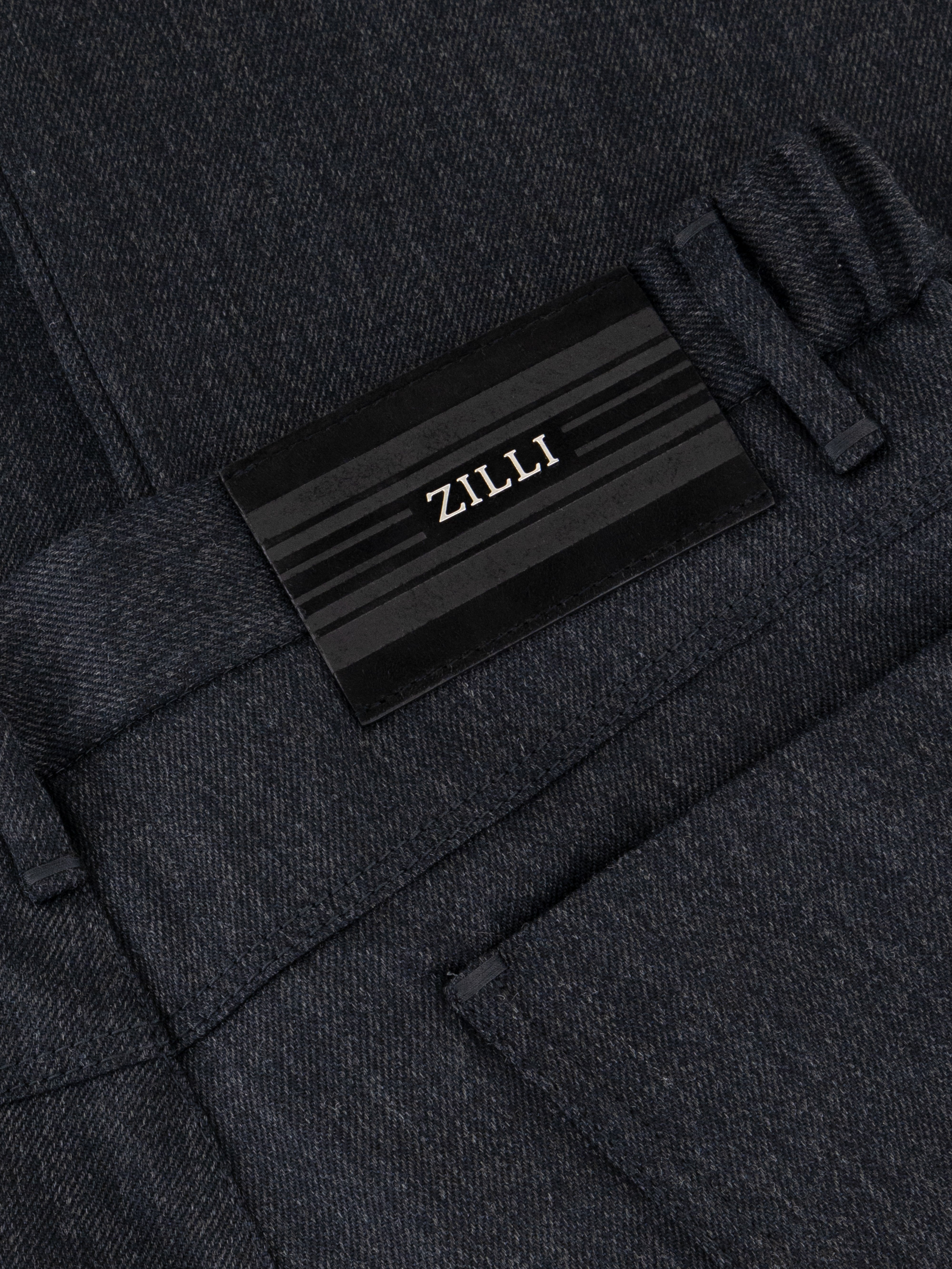 Брюки в обтяжку серый антрацит