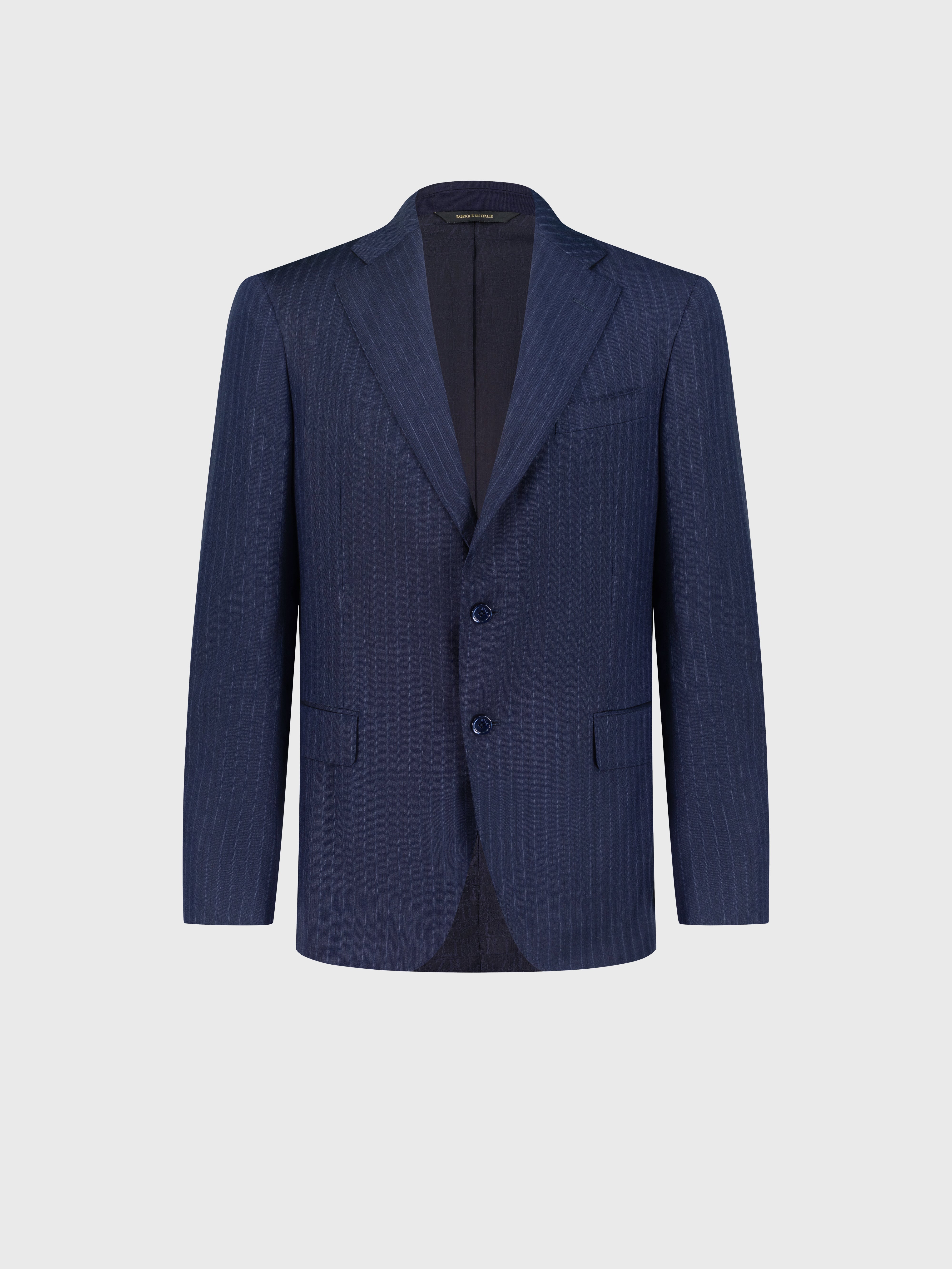 Формальный шерстяной костюм темно-темноморского цвета