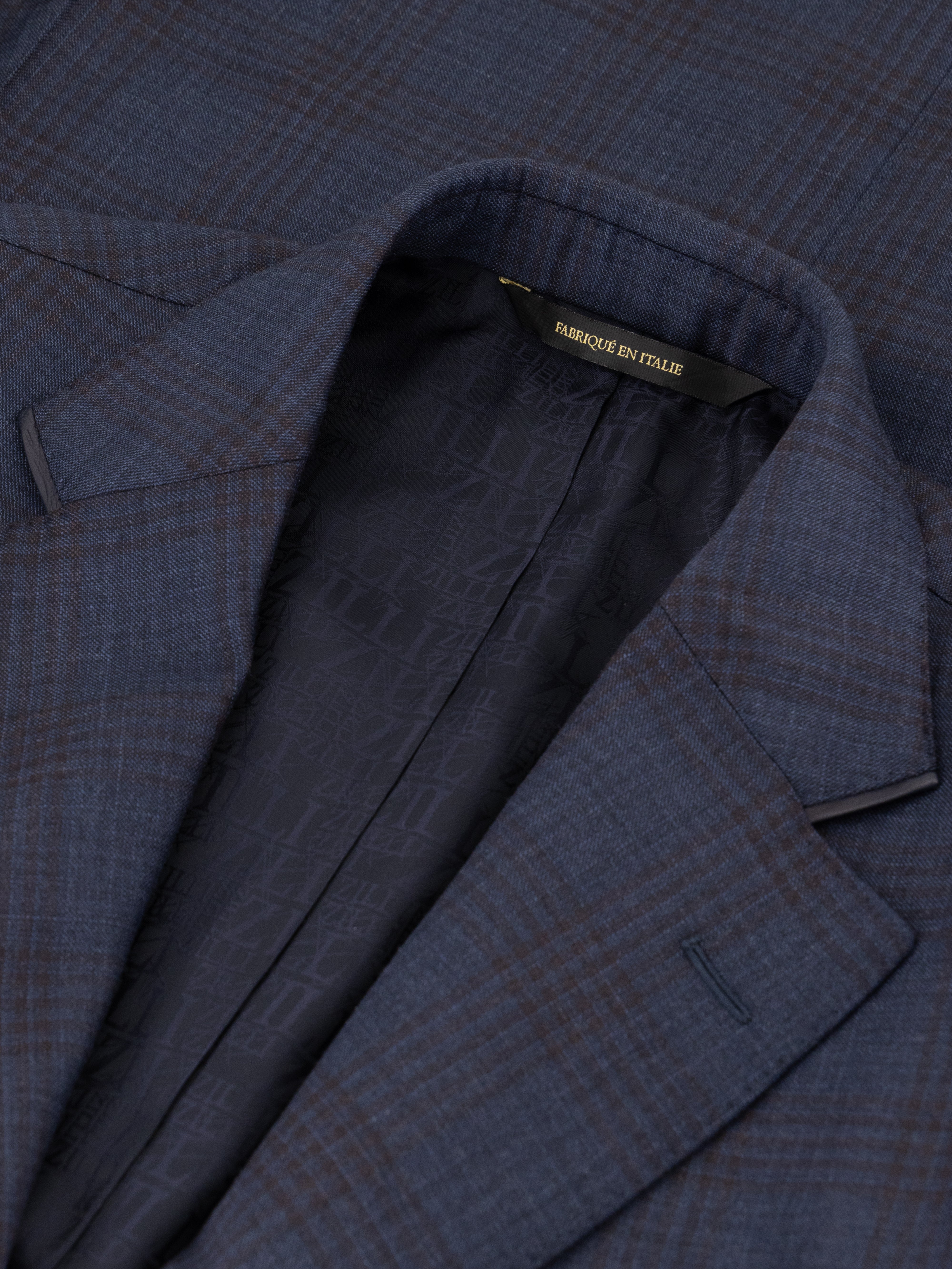 Шерстяной клетчатый блейзер 130-х годов