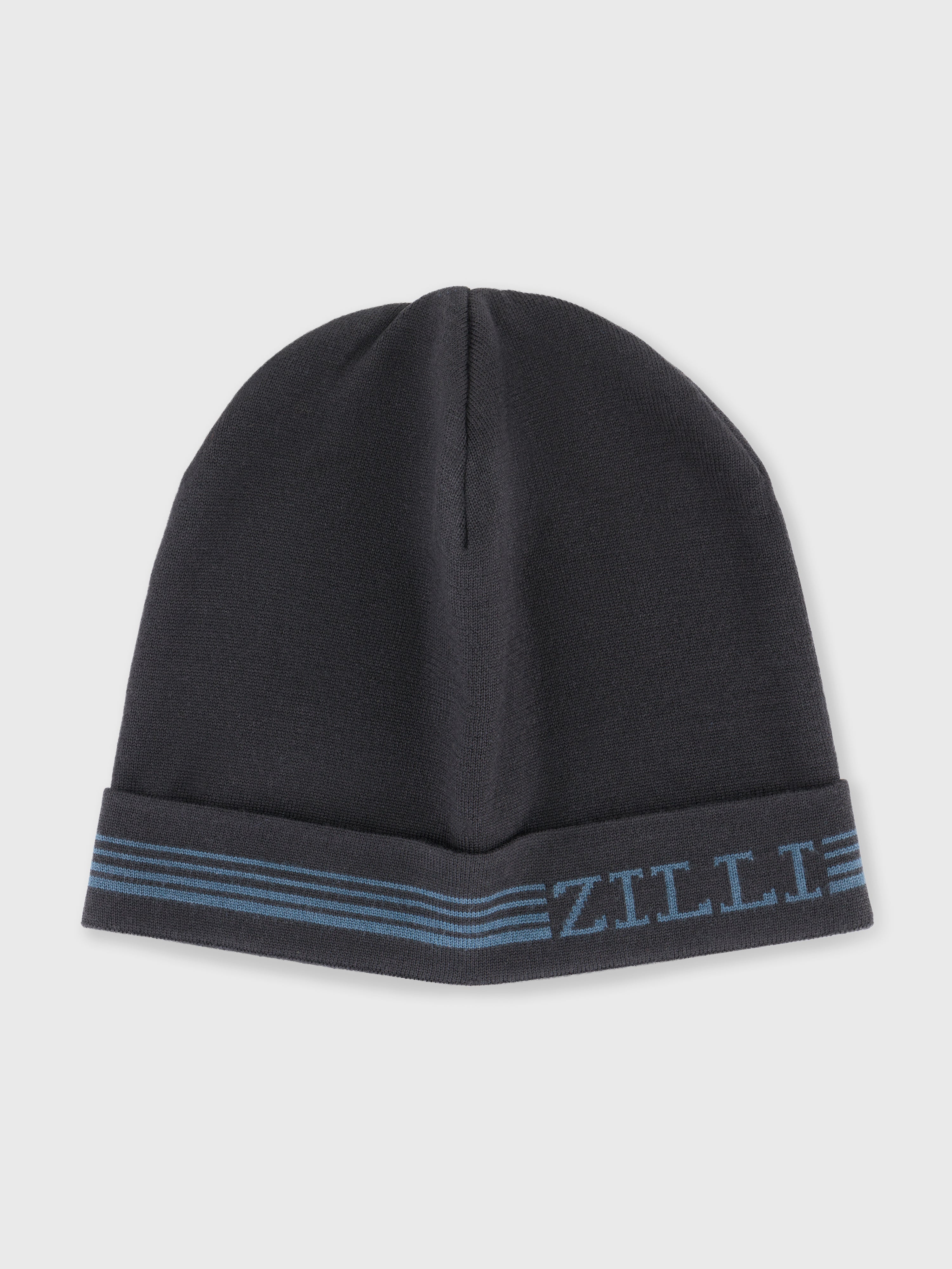 Beanie with Zilli Embroidery Black