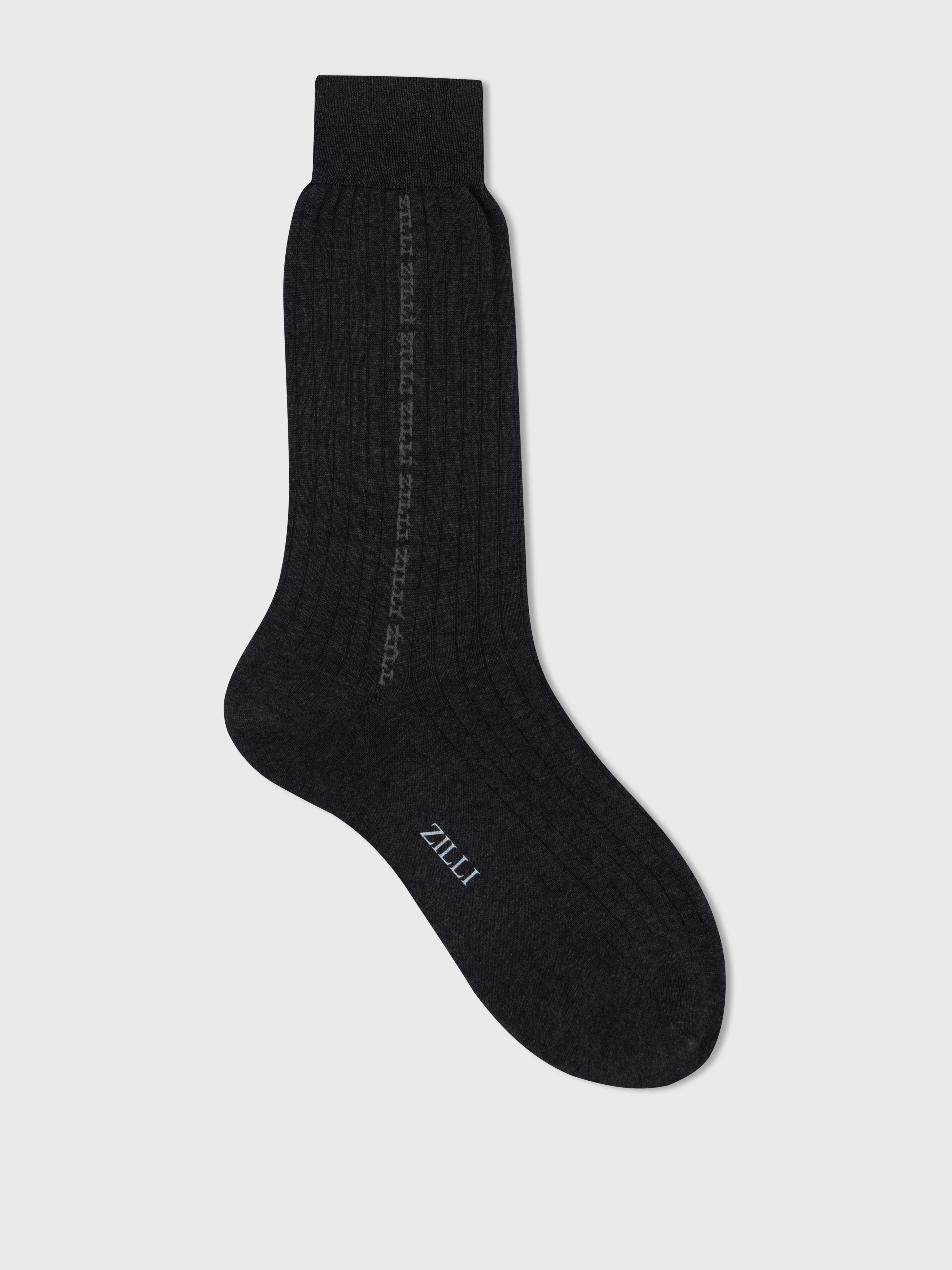 Zilli Tapered Socks - Soft Grey