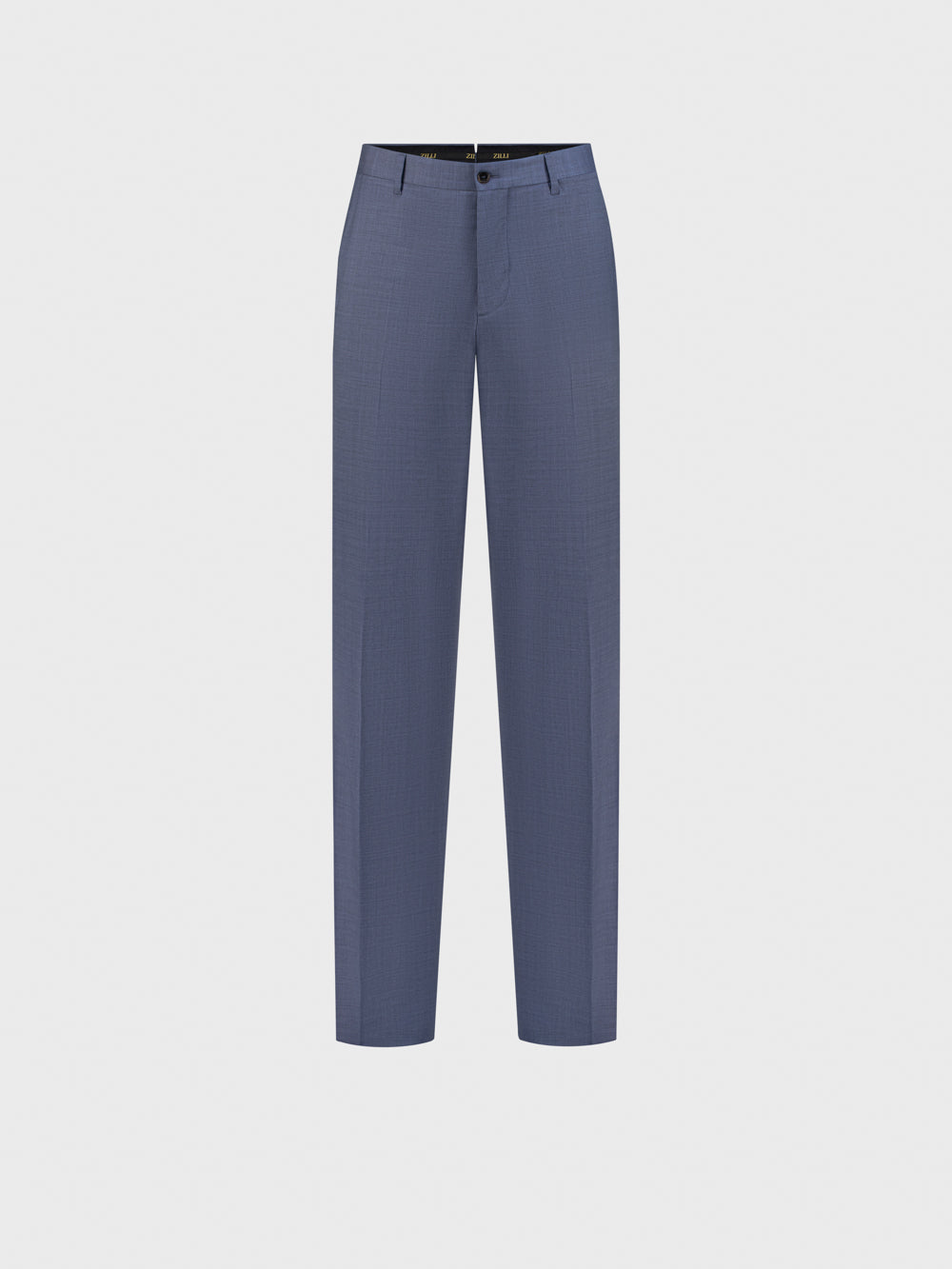 Wool Trousers - Pale Blue Onyx
