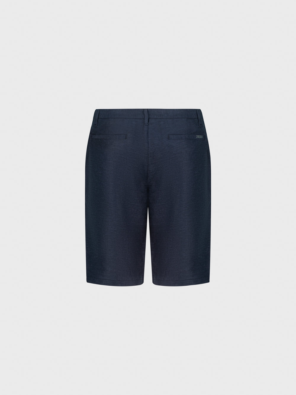 Linen Bermuda Shorts - Blue Navy