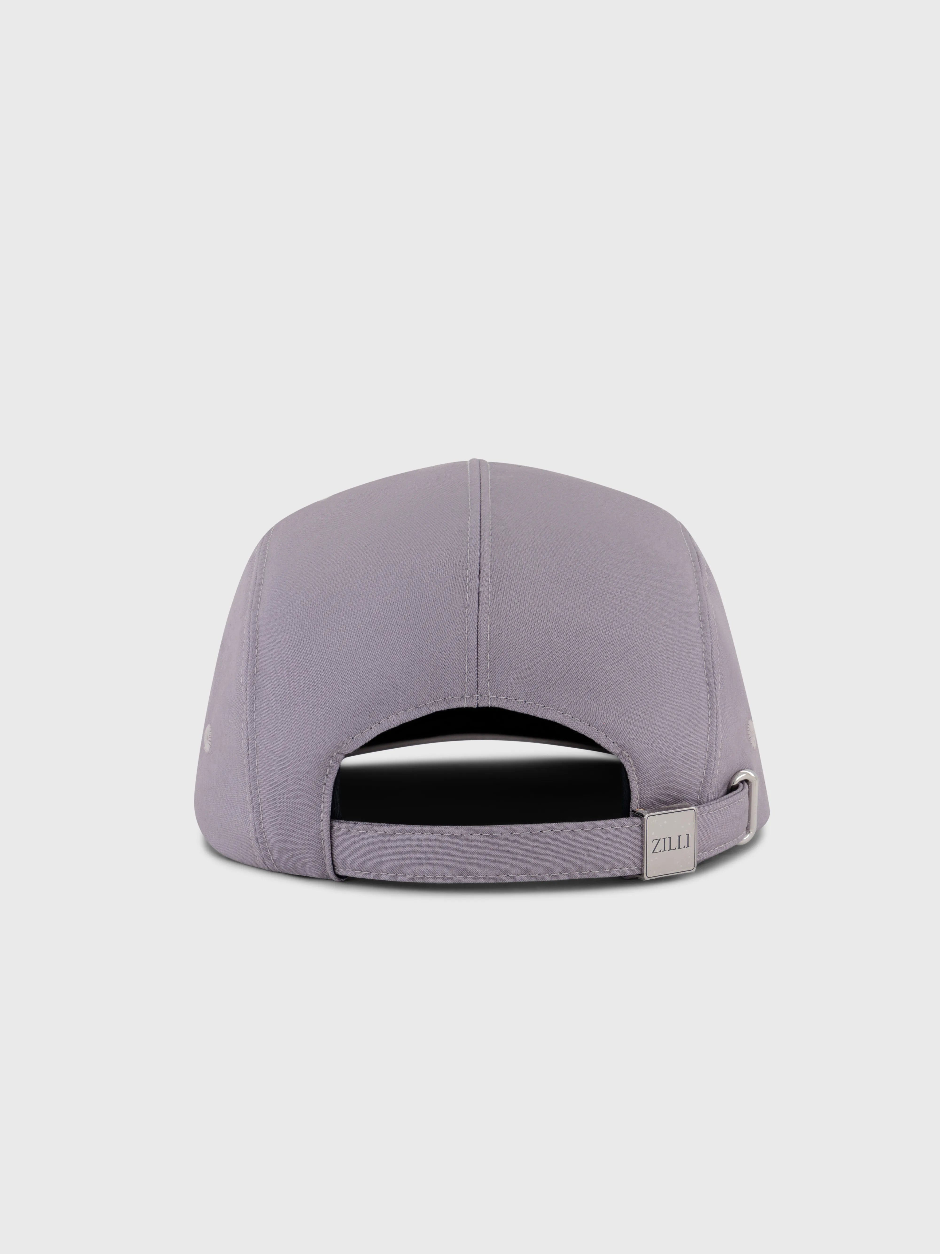 "Maison ZILLI EST 1965" Patched Cap - Parma Violet