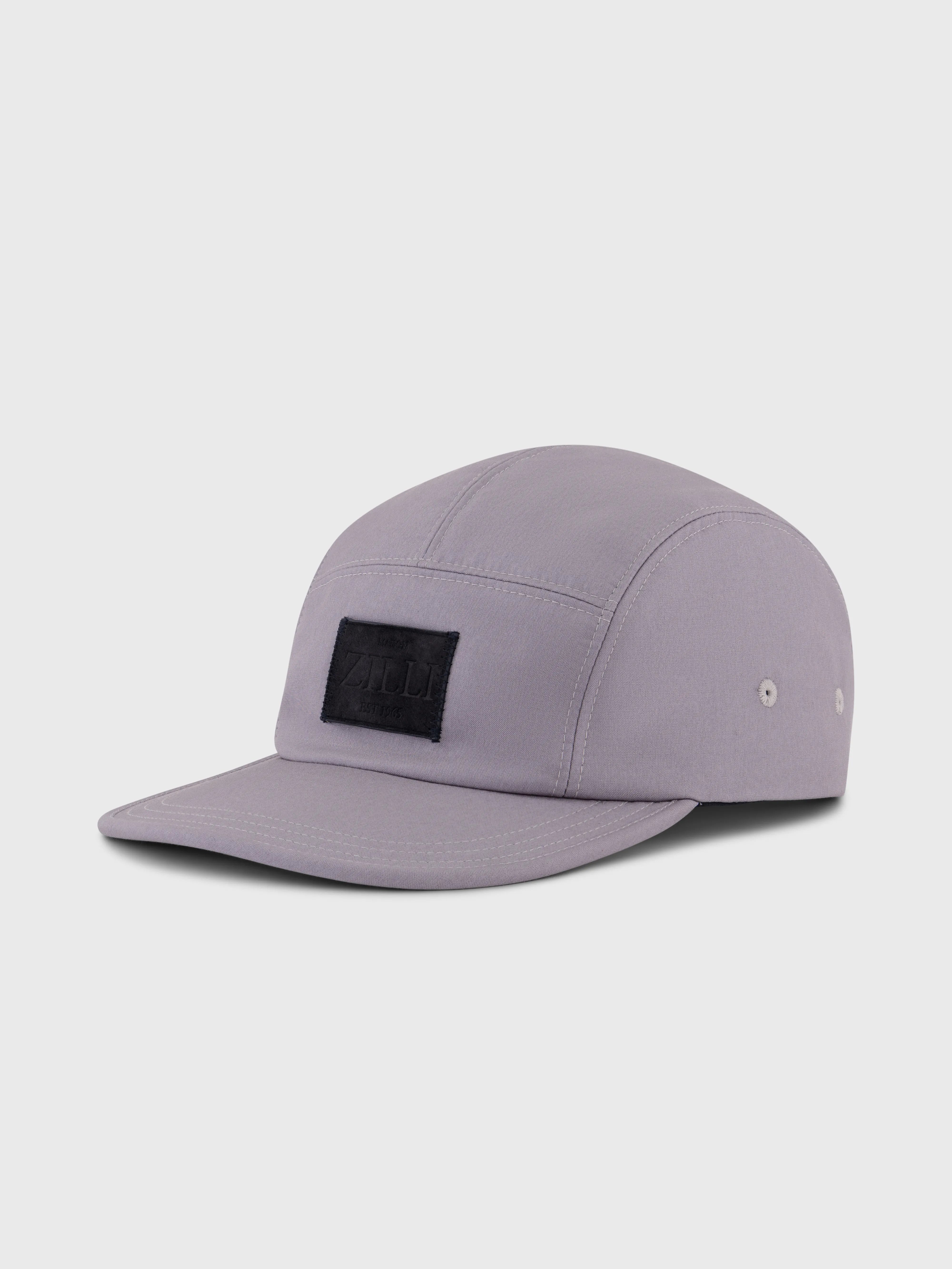 "Maison ZILLI EST 1965" Patched Cap - Parma Violet
