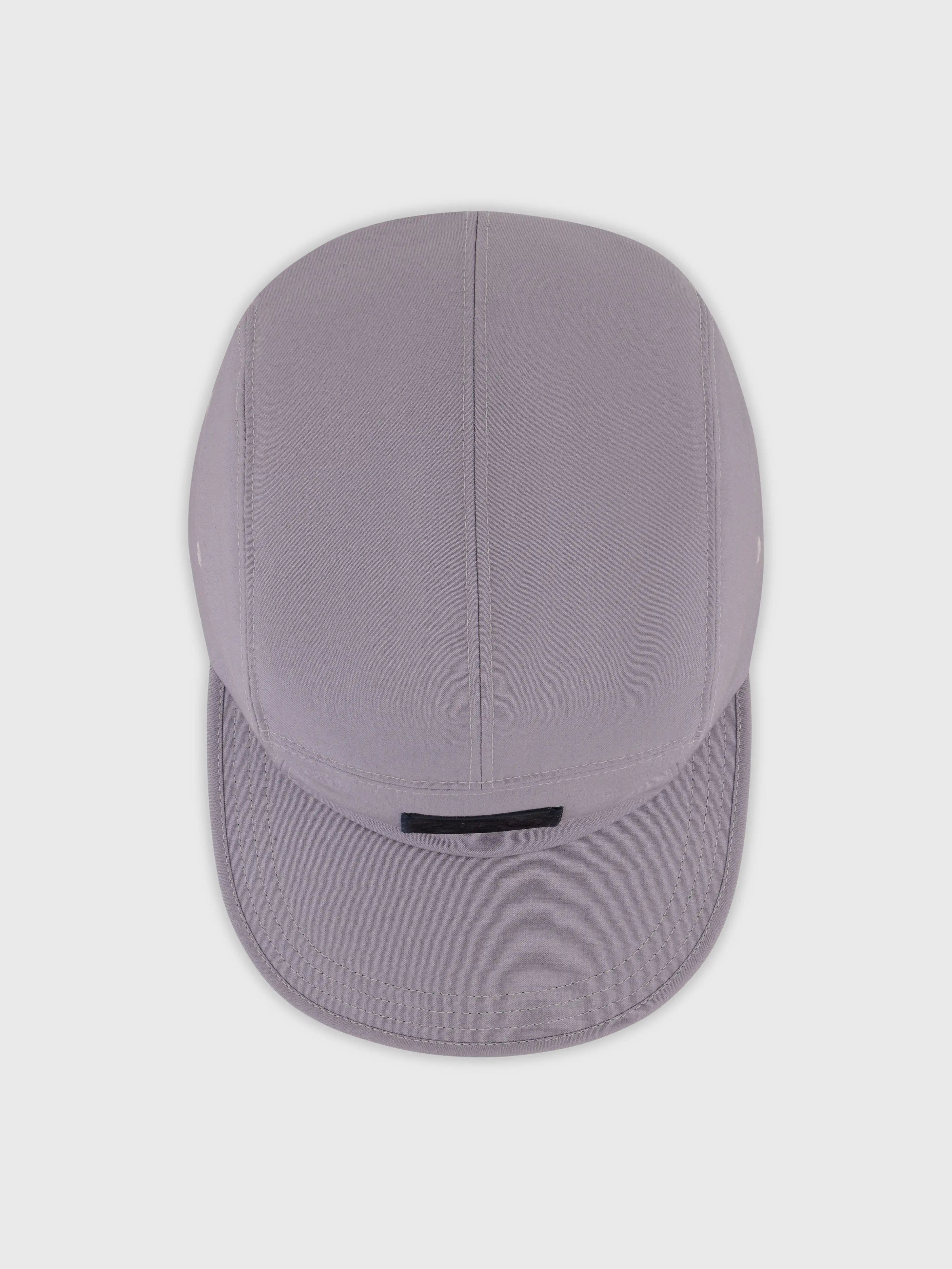 "Maison ZILLI EST 1965" Patched Cap - Parma Violet